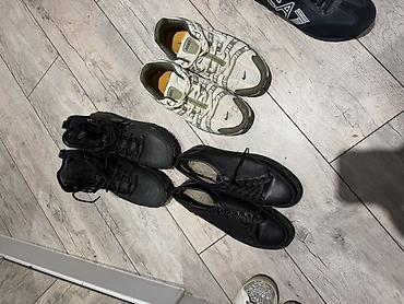 форсы мужские: Мужские кроссовки, 41, 41.5, 42, Nike, Б/у, цвет - Черный — 4