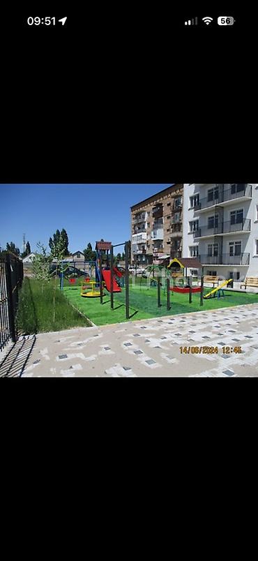 каартира в рассрочку: 1 комната, 40 м², Малосемейка, 4 этаж, ПСО (под самоотделку) — 2