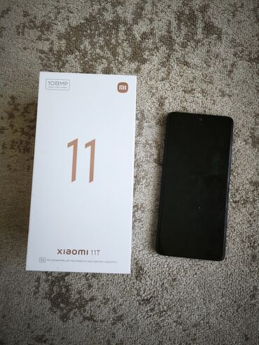 купить компьютер в рассрочку: Xiaomi, 11T, Колдонулган, 256 ГБ, түсү - Боз, 2 SIM