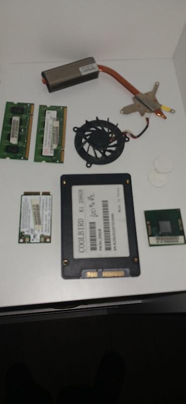 ssd 256: Noutbuk ehtiyat hissələri dəsti Paketdə olanlar: - 2 ədəd SO‑DIMM RAM — 1
