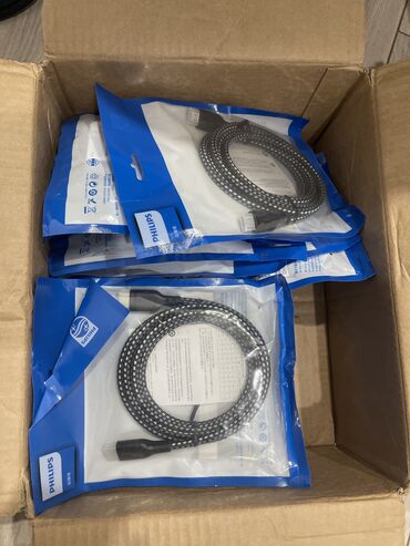 оптом чехлы: HDMI 2.1 2 метра Phillips оригинал. Оптом 15 шт по 500 сом Розница