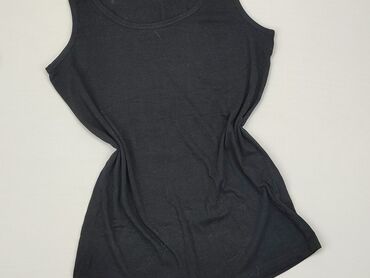 czarne bluzki z krótkim rekawem: Блуза жіноча, Tom Rose, S, стан - Хороший