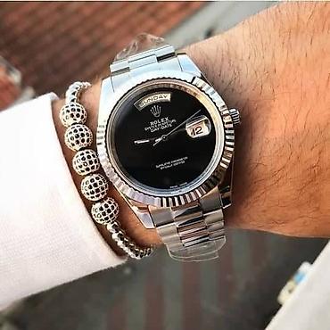 Qol saatları: Rolex Day-Date(prezident) Full Lume Premium:Avtomatik Yapon — 28