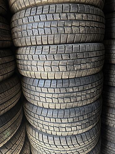 Шины 195 / 65 / R 15, Зима, Б/у, Комплект, Легковые, Япония, Dunlop