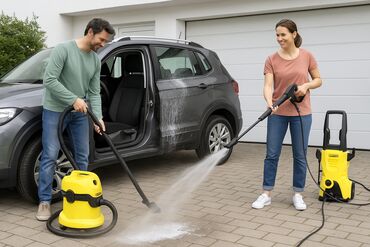 Другие аксессуары по уходу за авто: Karcher мойки высокого давления трансбой автомойка аппарат высокого