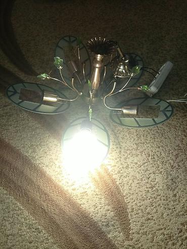 pilləkan ucun cılcıraq: Çılçıraq, 5 lampa, Metal — 2
