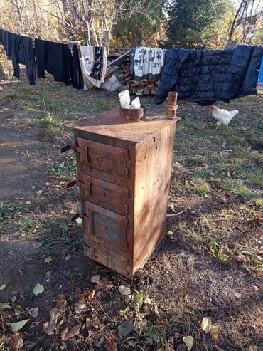 кыргыз фасад бишкек: Печь-буржуйка металлическая с водогрейным баком/теплообменником -