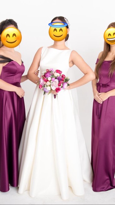 кыргызские национальные платья: Продается свадебное платье! Сшили на заказ у лучшего дизайнера