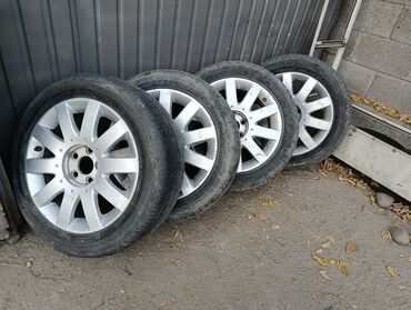 диска на голф: Дөңгөлөктөр монтажда 205 / 60 / R 17, Кыш, Комплект, Жеңил унаалар, Куйма, тешиктери - 5