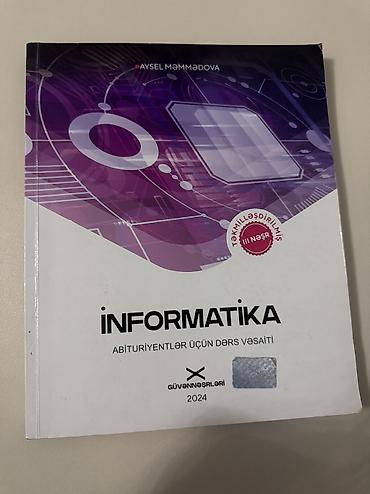4 1 kitab pdf pulsuz: Güvən informatika dərs vəsaiti(2024).
İçi təmizdir — 1