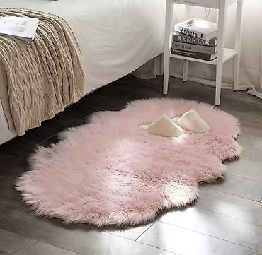 Tepisi i prostirke: Dekorativni mekani tepih od veštačkog krzna - Materijal: gust — 2