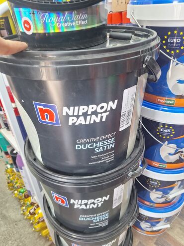 зеленый абрикос купить: Краска NIPPON PAINT Creative Effect Duchesse Satin представляет собой