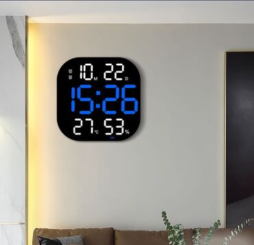 Другая бытовая техника: Электронные настенные часы Montana XL Настенные электронные часы - — 2