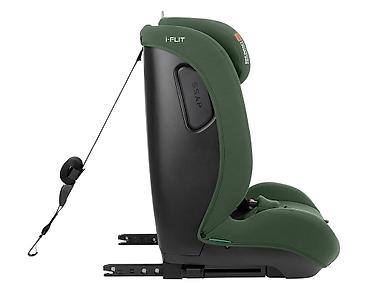 crep cena: KIKKA BOO I-FLIT i-Size autosedište, army green, 76–150 cm (oko 9–36 — 6