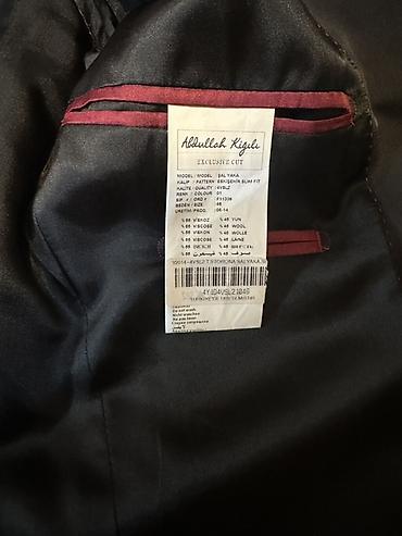 kigili: Abdullah Kiğılı “Exclusive Cut” kişi smokinq jaketi - Model: Şal yaxa — 1