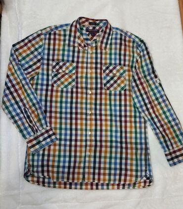 ramax muske kosulje: Shirt Long sleeves, L (EU 52), Tommy Hilfiger, color - Multicolored