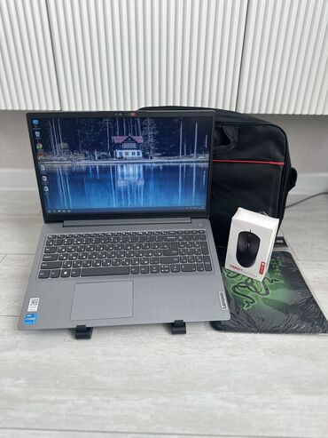 ноутбук iru: Ноутбук, Lenovo, 8 ГБ ОЭТ, Intel Core i5, 15.6 ", Колдонулган, Татаал эмес тапшырмалар үчүн, эс тутум NVMe SSD