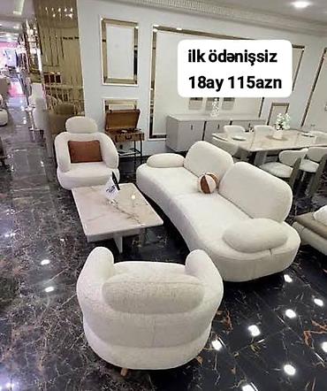 Divanlar: Künc divan kolleksiyası - Müasir dizaynlı L-şəkilli künc divanlar - — 68