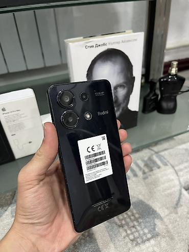 kg camera: Redmi, Redmi Note 13, Б/у, 256 ГБ, цвет - Черный, 2 SIM, eSIM — 1
