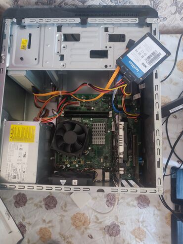 мониторы rj 45 lan: Компьютер, ядер - 4, ОЗУ 4 ГБ, Для несложных задач, Б/у, Intel Xeon, HDD + SSD