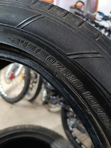 Транспорт: Шины 245 / 50 / R 18, Лето, Б/у, 1 шт, Легковые, Япония, Dunlop — 1