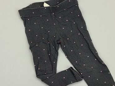 czarne sandały crocs: Leggings for kids, H&M, 2-3 years, 98, condition - Good