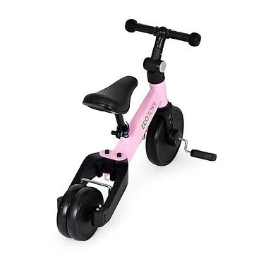 kolica za dete: ECOTOYS Tricikl 2u1 – roze (YM-BT-6PUSHPINK-250) Višenamenski dečiji — 4