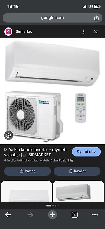 daikin kondisioner: Bəzi nüansları var Daikin divar tipli split kondisioner dəsti - — 1