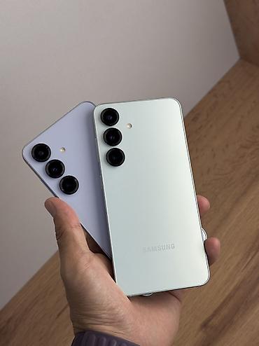 1: Samsung Galaxy S25, Б/у, 512 ГБ, цвет - Серебристый, 1 SIM, eSIM — 1
