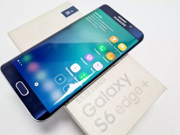 samsung galaxy s 6: Samsung Galaxy S6 Edge Plus, Б/у, 128 ГБ, цвет - Золотой, 2 SIM