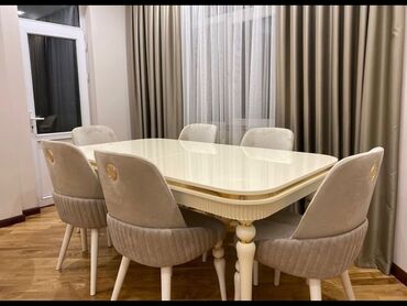 Sifarişlə masa və oturacaq dəstləri: Dördbucaq masa, Qonaq otağı üçün -da lalafo.az — 19 Sifarişlə masa və oturacaq dəstləri: Dördbucaq masa, Qonaq otağı üçün — 19