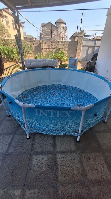 sta su baseni: INTEX karkaslı çardaq/həyətyanı hovuz - Brend: Intex - Tip: karkaslı — 3