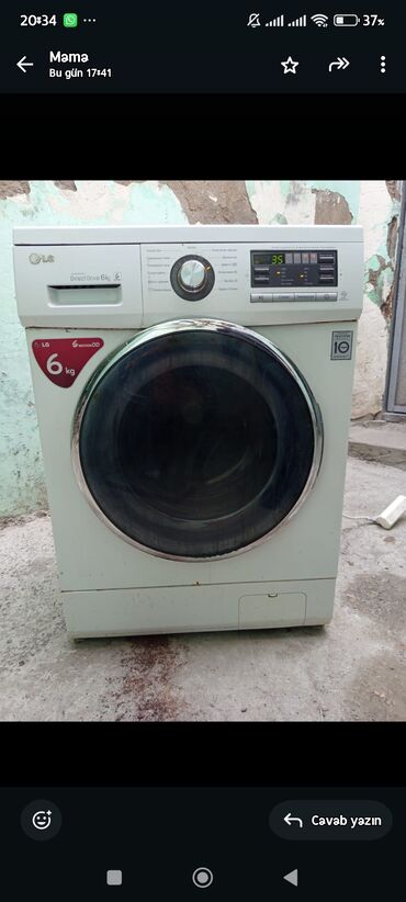 maqnitafon masin ucun: Стиральная машина LG, 6 кг, Автомат, Без сушки