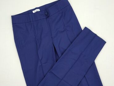 woskowane legginsy z wysokim stanem zara: Material trousers for women, size M (EU 38)