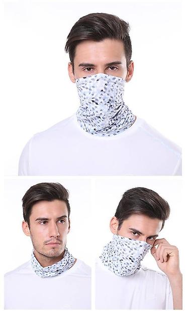 Маски, очки: Шарф-маска для езды на велосипеде, шелковая, походная бандана для — 6