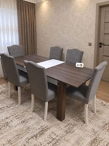 Qonaq otağı üçün, İşlənmiş, 6 stul