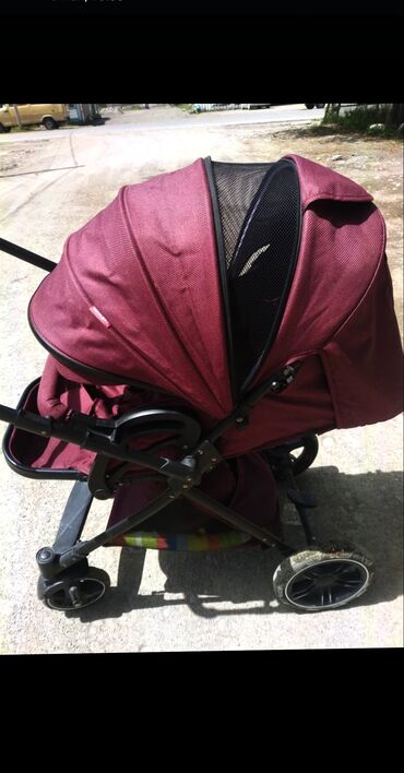 детский коляски: Коляска, цвет - Фиолетовый