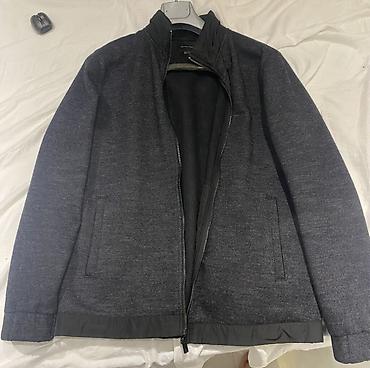 Massimo Dutti kişi gödəkçəsi - Rəng: tünd boz (melanj toxuma) - lalafo.az -da Massimo Dutti kişi gödəkçəsi - Rəng: tünd boz (melanj toxuma) -