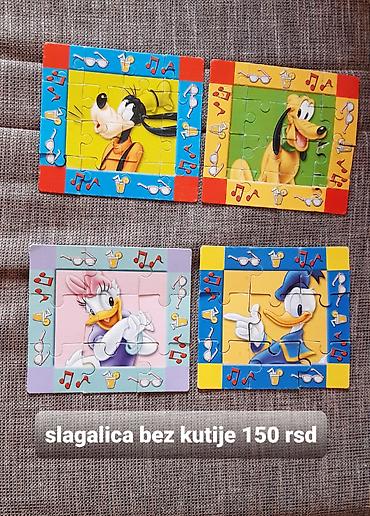 sinsey skafanderi: Dečje slagalice sa Diznijevim likovima – set od 4 mini puzli. - — 1