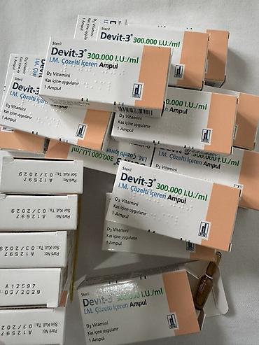 витамины д3: Devit-3 (D3 Vitamini) — стерильный раствор витамина D3 в ампулах для — 1