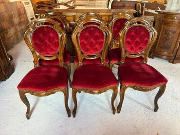 Stilske garniture: Stilska trpezarija - UVOZ ITALIJA 🇮🇹✨ Velika vitrina, komoda, sto sa — 7