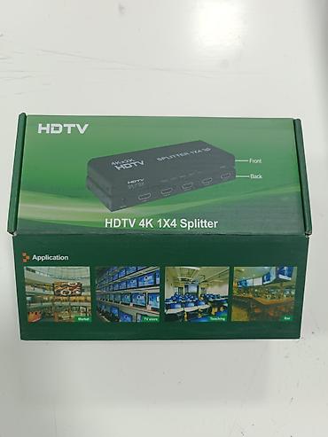 монитоо: HDTV 4K 1x4 HDMI Splitter (4Kx2K, 3D) Описание: - Разветвитель HDMI 1 — 3