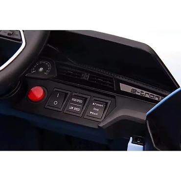 Dečiji električni automobili: Audi E-Tron Sportback – Plavi, auto na akumulator za decu — 10