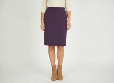 czerwone spódnice ze skóry: Women`s skirt, size S