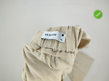 jean pascal clothes: Reserved, Spodnie materiałowe damskie, rozmiar XL — 4