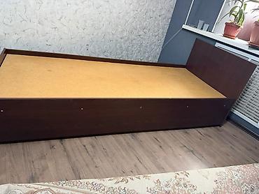 bed sheets: Односпальная кровать, Б/у, Каркас без матраса, длина - 200 см — 5