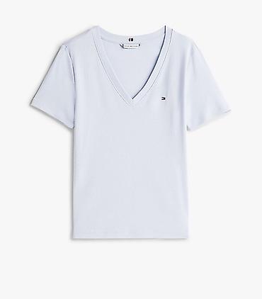 hilfiger: Tommy Hilfiger original t-shirt aciq mavi rengli. Yenidir. Olcu: L — 2