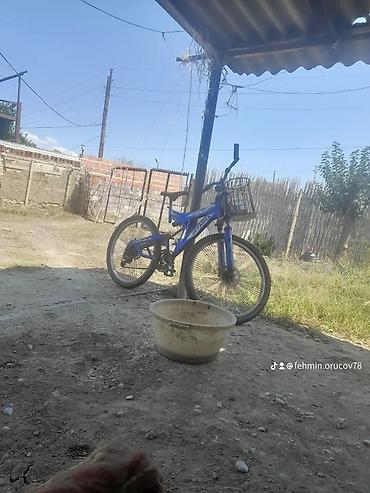 velosiped sin: Şəhər içi və kənd yolları üçün çoxfunksiyalı velosiped - Rəng: Göy - — 2