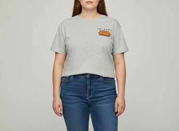 t shirty einstein: F.R.I.E.N.D.S, Футболка жіноча, розмір 6XL