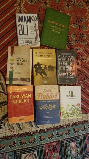 ikinci el laptop harddisk: Kitablar. bir imam əli kitabı işlənmişdi qalan kitablar təzədi hamısı